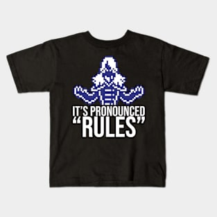 Roulxs (pronounced Rules) Kids T-Shirt